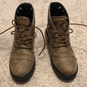 Lace up Combat boots
